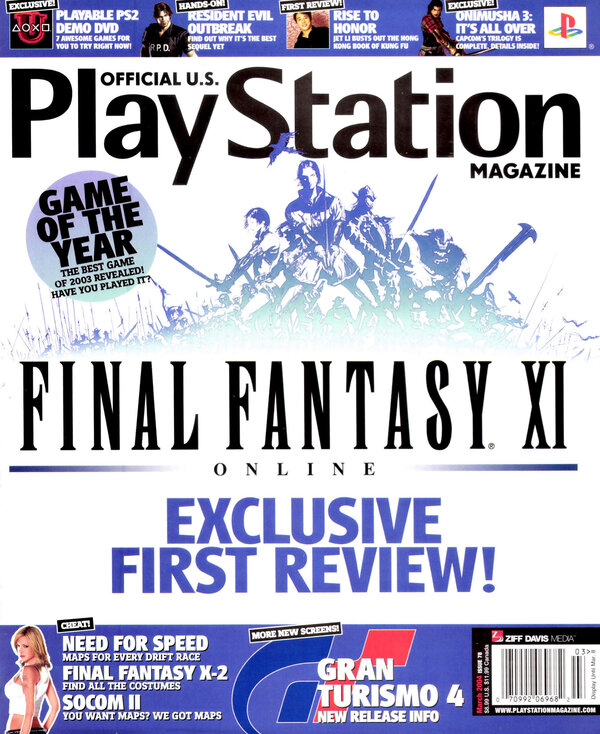 Official U.S. PlayStation Magazine Issue 078 (March 2004) cover